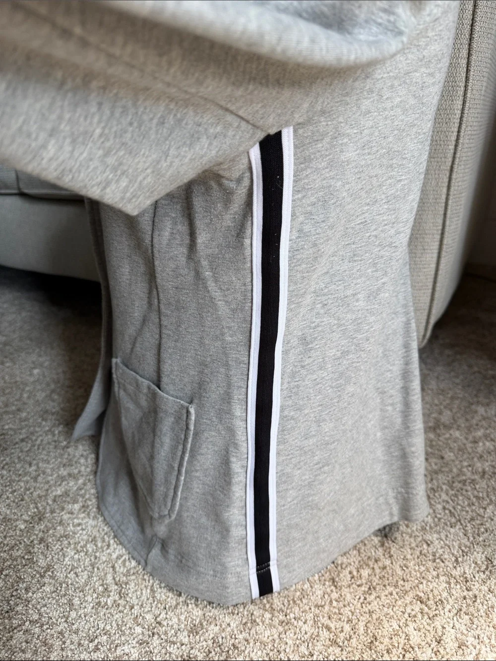 TOMMY HILFIGER Gray Knit Blazer/Jacket